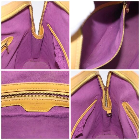 LOUIS VUITTON Epi Lussac Shoulder Bag Yellow - Picture 14 of 16